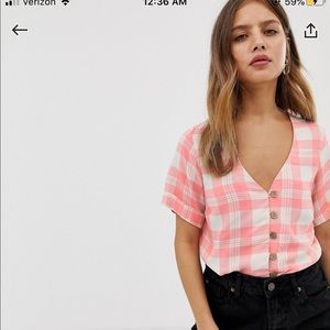 New Look Button Down Top